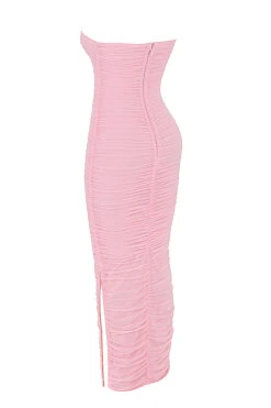 Fairy Pink Mesh Maxi Dress 20 Fairy Pink Mesh Maxi Dress -Pinkyy Kleider Geschaft sb8191 02
