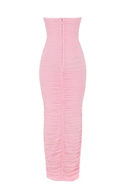 Fairy Pink Mesh Maxi Dress 21 Fairy Pink Mesh Maxi Dress -Pinkyy Kleider Geschaft sb8191 03