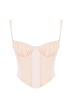 Peony Gathered Corset -Pinkyy Kleider Geschaft sb8272 01r