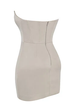 Oyster Corset Mini Dress -Pinkyy Kleider Geschaft sb8275 02