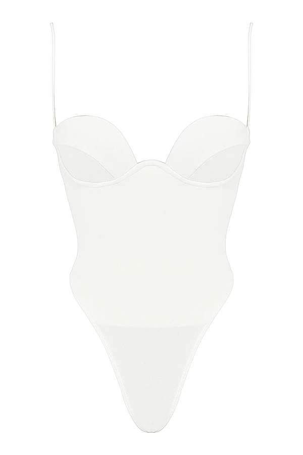 Ivory Underwired Bodysuit 8 Ivory Underwired Bodysuit – Bild 8