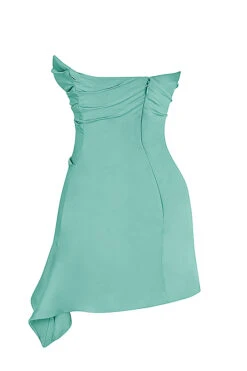 Jade Draped Strapless Corset Dress -Pinkyy Kleider Geschaft sb8320c 02