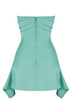 Jade Draped Strapless Corset Dress -Pinkyy Kleider Geschaft sb8320c 03