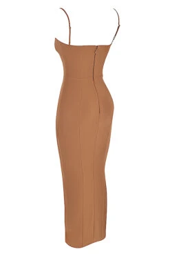 Toast Corset Maxi Dress -Pinkyy Kleider Geschaft sb8345 02