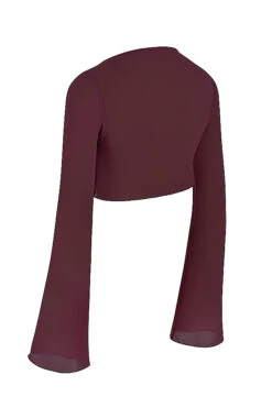 Prune Cover Up Top -Pinkyy Kleider Geschaft sb8417a 02