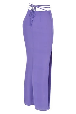 Violet Cutout Maxi Skirt -Pinkyy Kleider Geschaft sb8418b 02