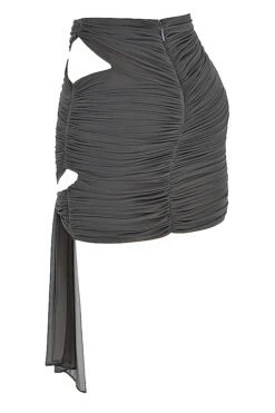 Shadow Layered Mini Skirt -Pinkyy Kleider Geschaft sb8445 02a