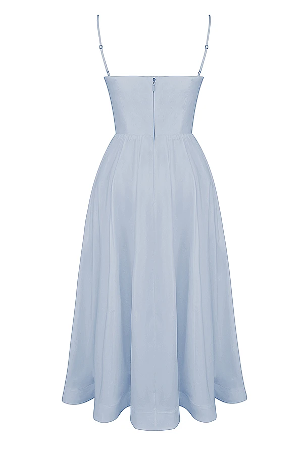 Soft Blue Corset Sundress 14 Soft Blue Corset Sundress – Bild 14