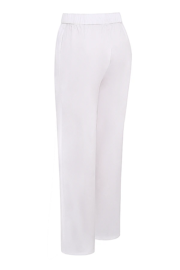 White Relaxed Fit Trousers 11 White Relaxed Fit Trousers – Bild 11