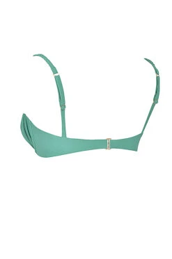 Eucalyptus Ruched Bikini Top -Pinkyy Kleider Geschaft sbb1011c 02
