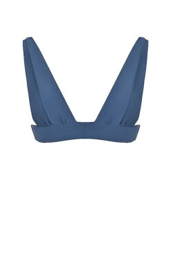Deep Blue Tie Back Bikini Top 19 Deep Blue Tie Back Bikini Top -Pinkyy Kleider Geschaft sbb1028c 01z