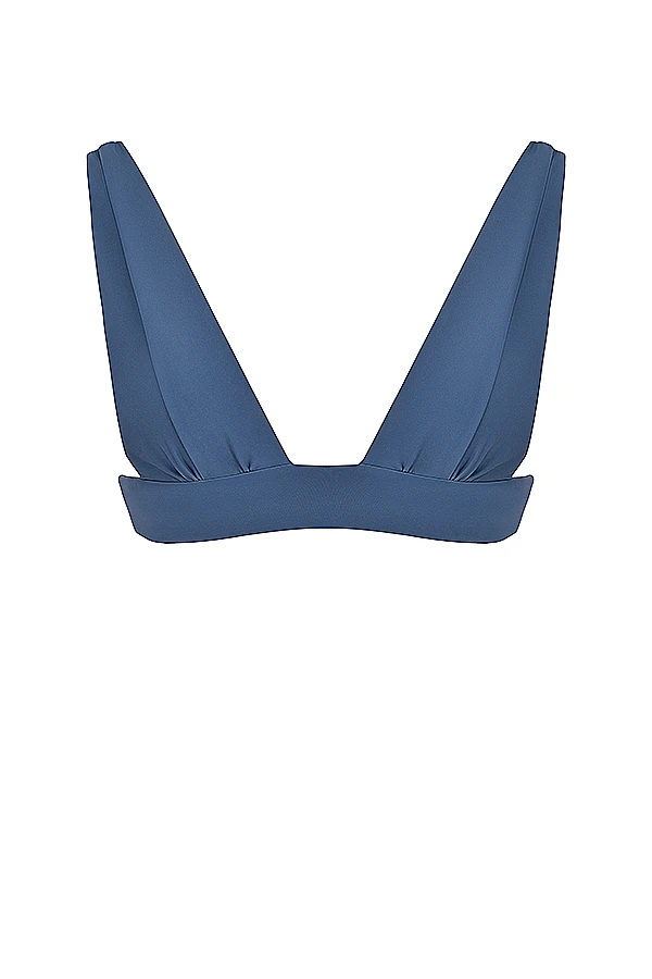 Deep Blue Tie Back Bikini Top 9 Deep Blue Tie Back Bikini Top – Bild 9
