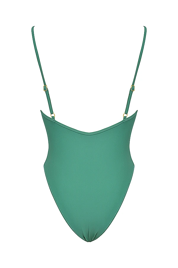 Eucalyptus Plunge One Piece Swimsuit 13 Eucalyptus Plunge One Piece Swimsuit – Bild 13