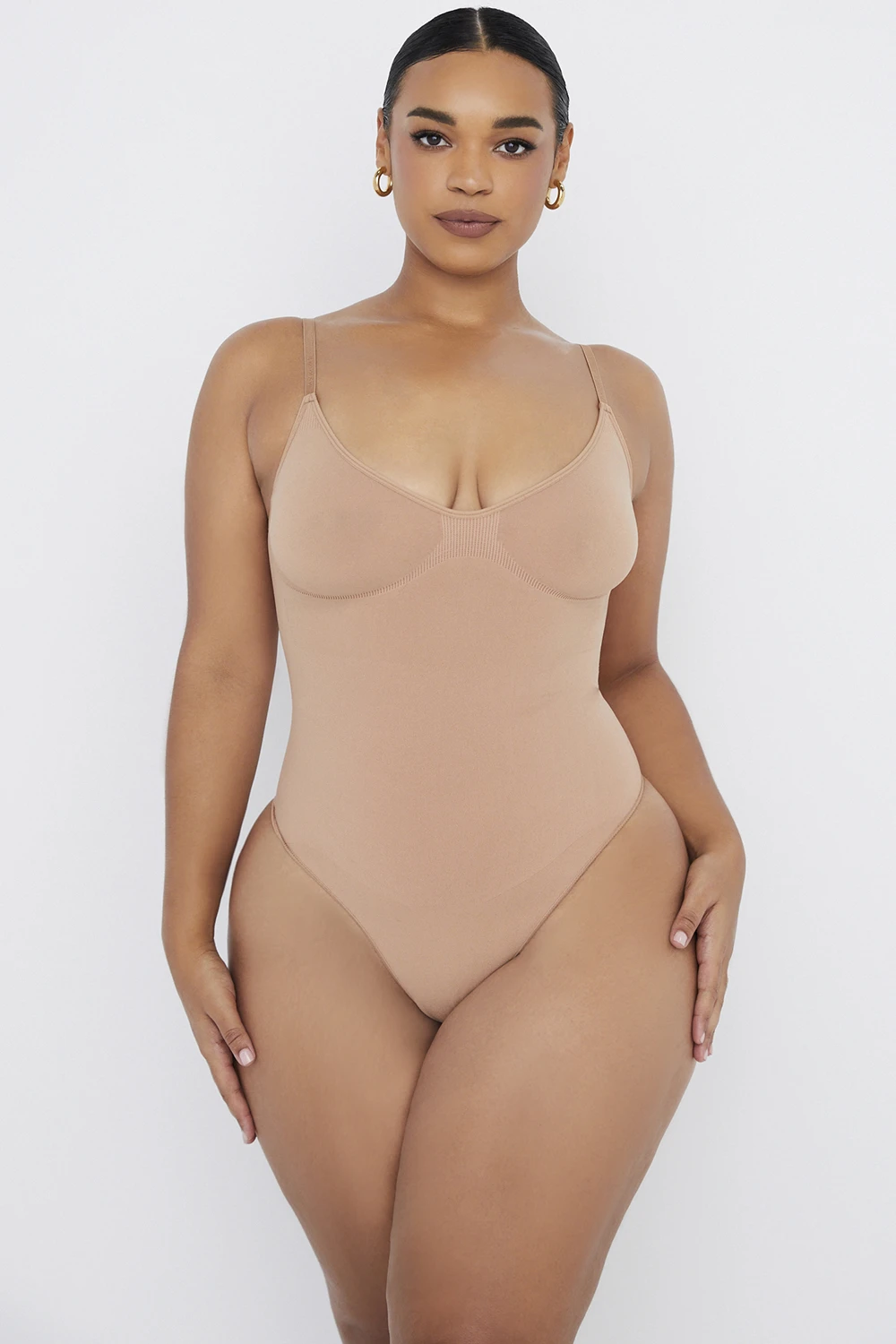 Sculpting Thong Bodysuit Cafe Au Lait 5 Sculpting Thong Bodysuit Cafe Au Lait – Bild 5