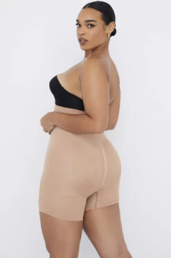 Sculpting Shorts Cafe Au Lait -Pinkyy Kleider Geschaft sbl0053b 6