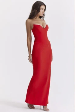 Cherry Strapless Corset Dress 26 Cherry Strapless Corset Dress -Pinkyy Kleider Geschaft tamara r9