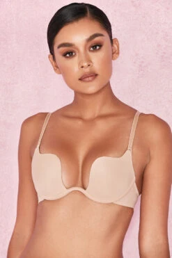 Multi Position Adjustable Bra - Beige