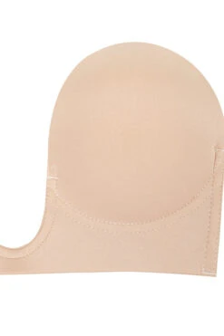 U Plunge Self Adhesive Bra - Beige -Pinkyy Kleider Geschaft u plunge sticky bra nude 03