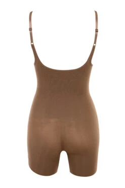 Mid Thigh Sculpting Bodysuit Mocha 19 Mid Thigh Sculpting Bodysuit Mocha -Pinkyy Kleider Geschaft ultimate control bodysuit brown 02