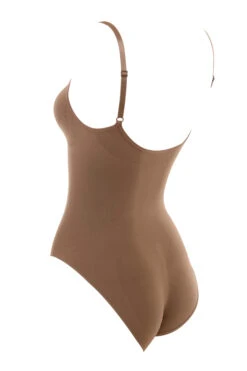 Sculpting Full Brief Bodysuit Mocha -Pinkyy Kleider Geschaft ultimate sculpting bodysuit brown 03