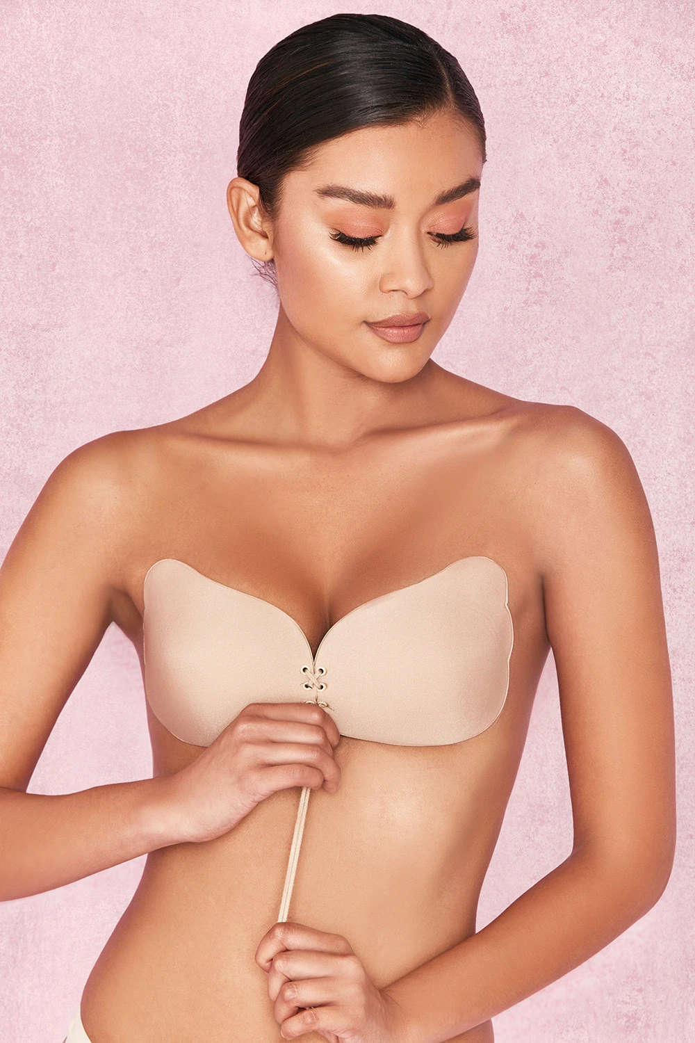 Push Up Invisible Bra - Beige 1 Push Up Invisible Bra - Beige