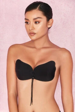 Push Up Invisible Bra - Black