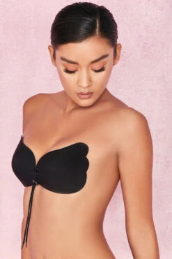 Push Up Invisible Bra - Black -Pinkyy Kleider Geschaft ultra 4