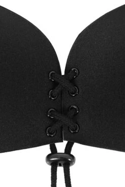 Push Up Invisible Bra - Black -Pinkyy Kleider Geschaft ultra push up bra black 03